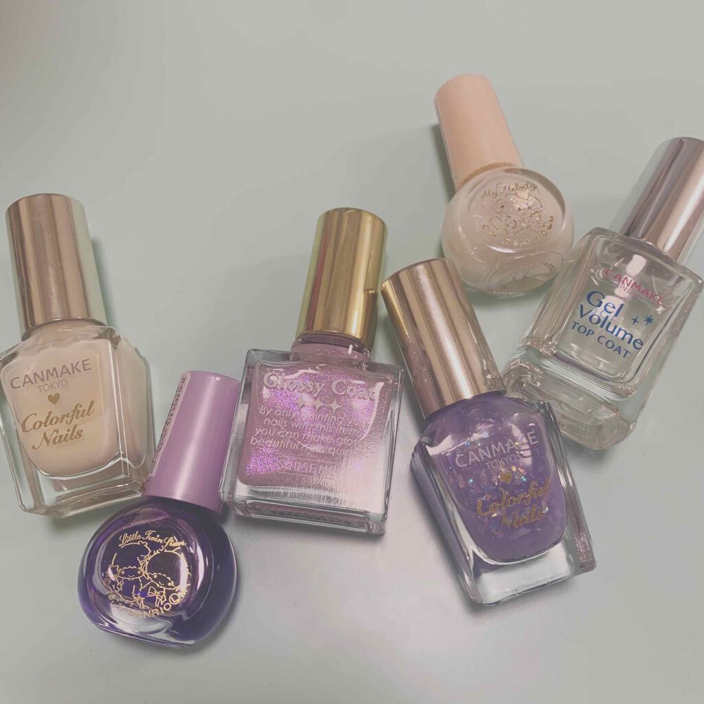 カラフルネイルズ/キャンメイク/マニキュアを使ったクチコミ（2枚目）