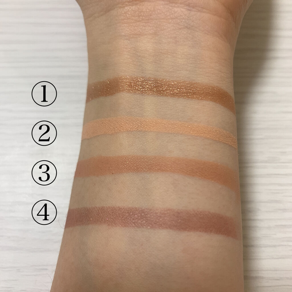 オンブル ４/CLARINS/アイシャドウパレットを使ったクチコミ（3枚目）