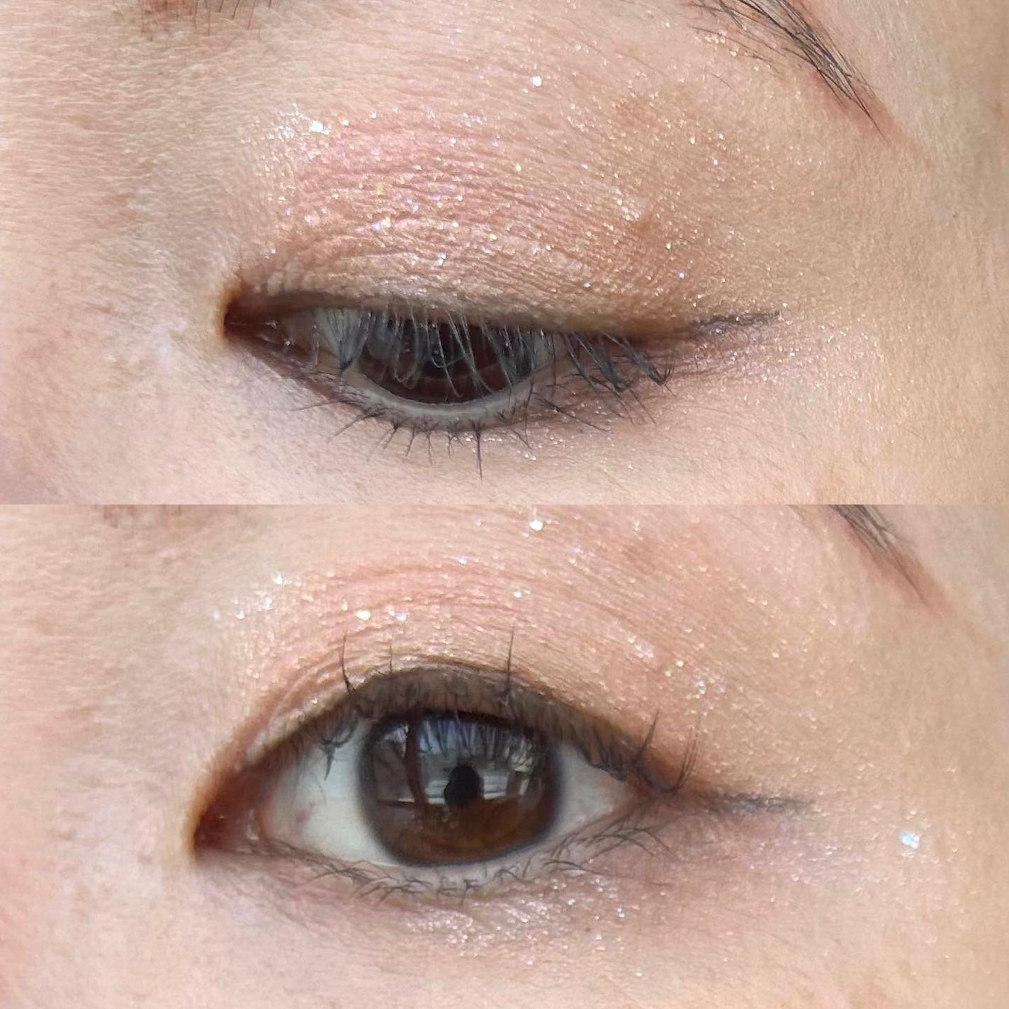 オーマイグリッターポップ/ABOUT TONE/アイシャドウパレットを使ったクチコミ(4枚目)