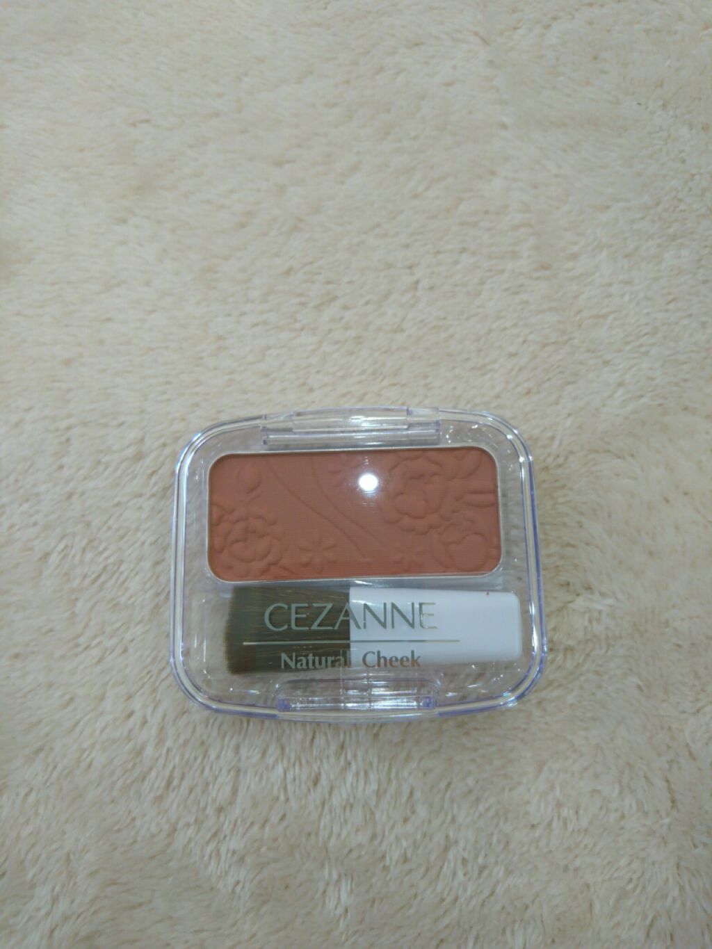 ナチュラル チークN/CEZANNE/パウダーチークを使ったクチコミ(1枚目)