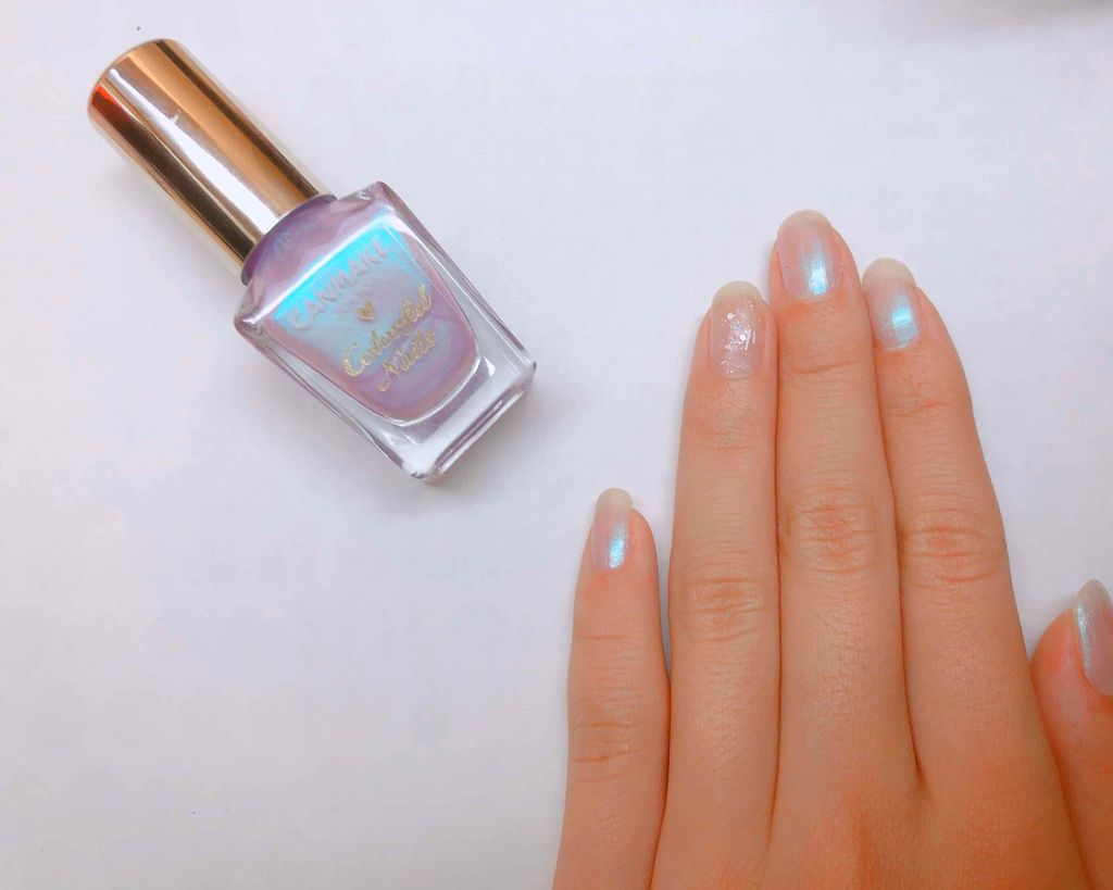 カラフルネイルズ/キャンメイク/マニキュアを使ったクチコミ（2枚目）