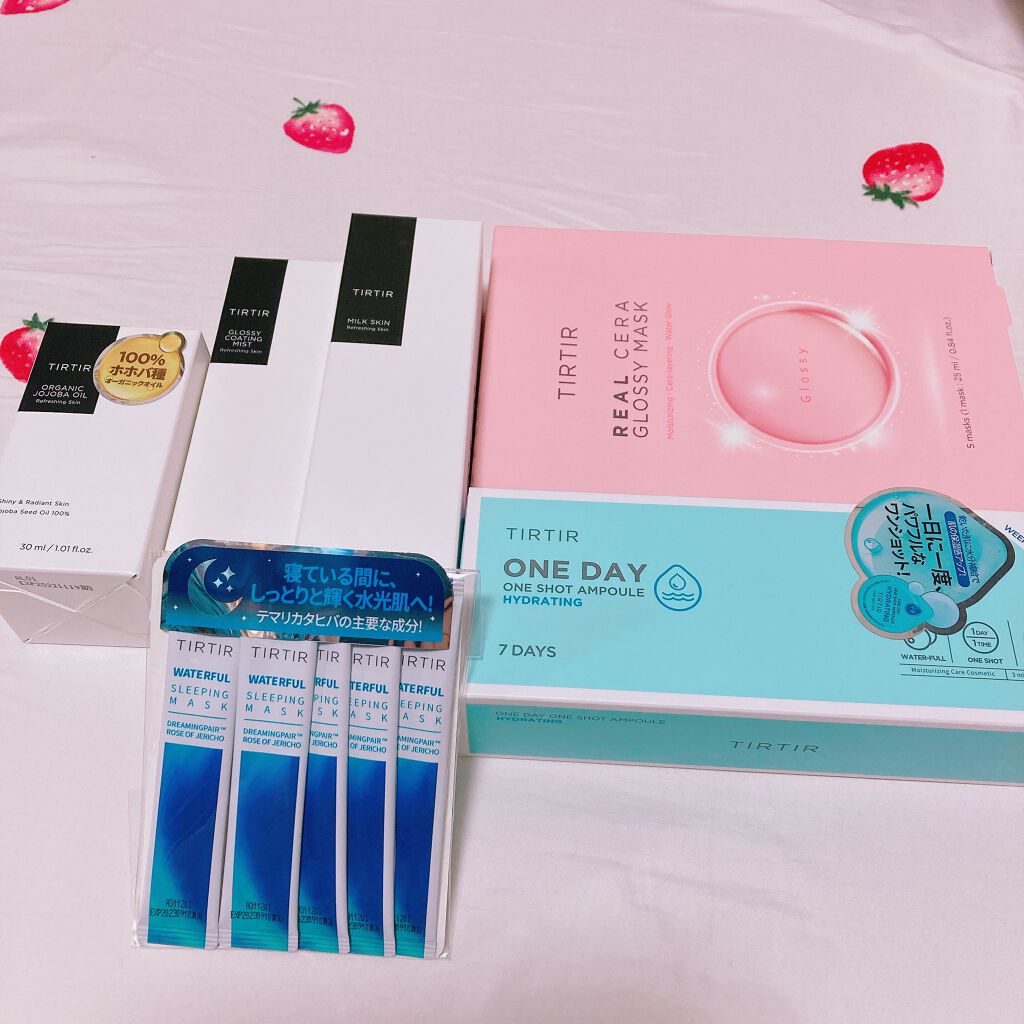 シカリニューイングスリーピングマスク/TIRTIR(ティルティル)/フェイスクリームを使ったクチコミ（1枚目）