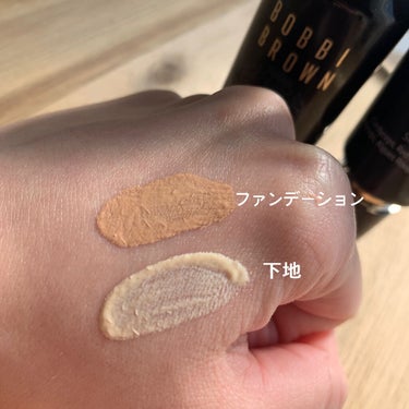 インテンシブ スキン セラム ファンデーション SPF40（PA++++） 1.25 クールアイボリー/BOBBI BROWN/リキッドファンデーションを使ったクチコミ（2枚目）