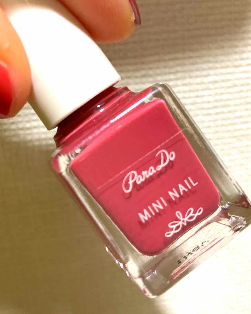 ミニネイル/パラドゥ/マニキュアを使ったクチコミ(1枚目)