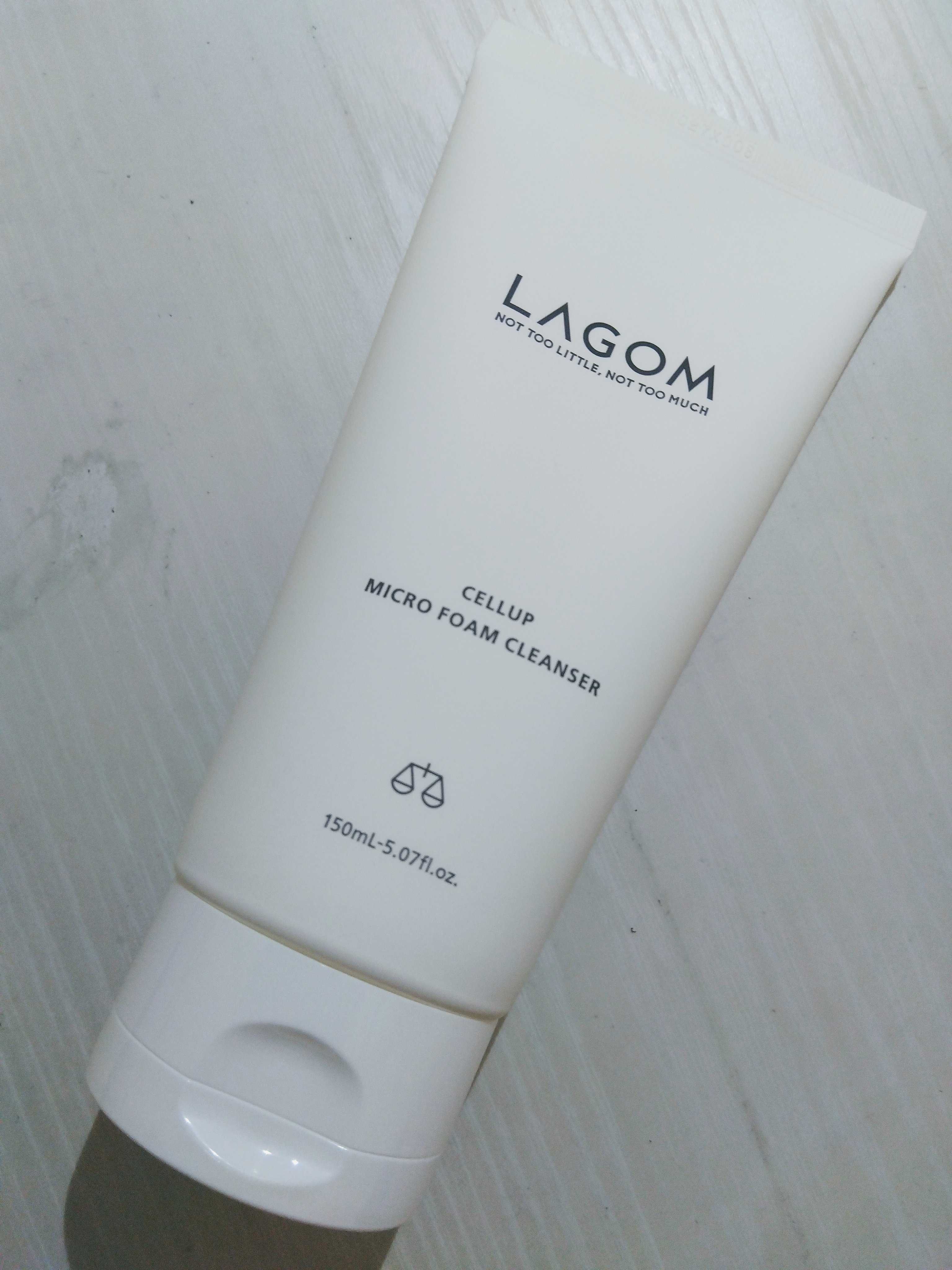 マイクロフォーム クレンザー(夜用洗顔)/LAGOM /クレンジングクリームを使ったクチコミ（1枚目）