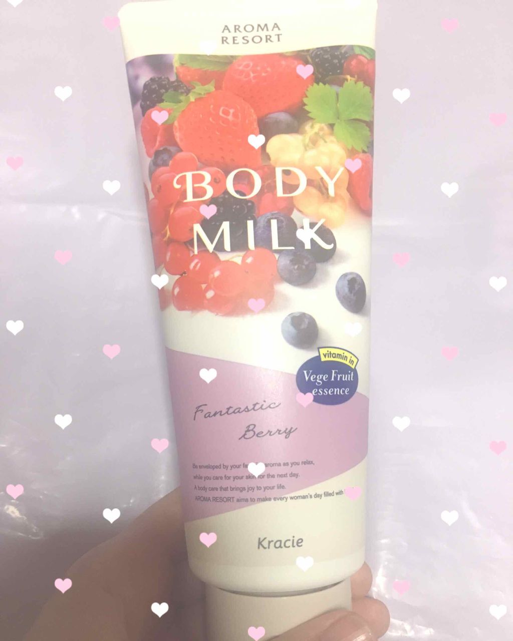 ボディミルク  ファインアップル&ガーデニアの香り/アロマリゾート/ボディミルクを使ったクチコミ（1枚目）