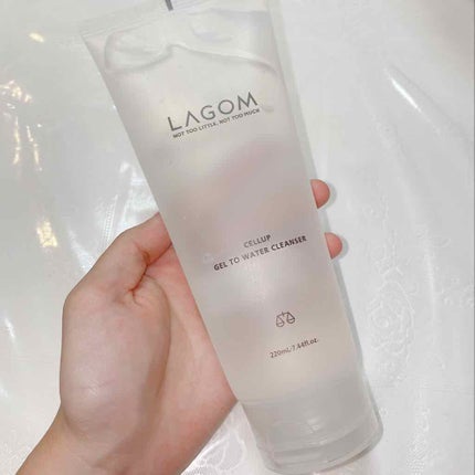 ラゴム ジェルトゥウォーター クレンザー(朝用洗顔)/LAGOM /その他洗顔料を使ったクチコミ(1枚目)