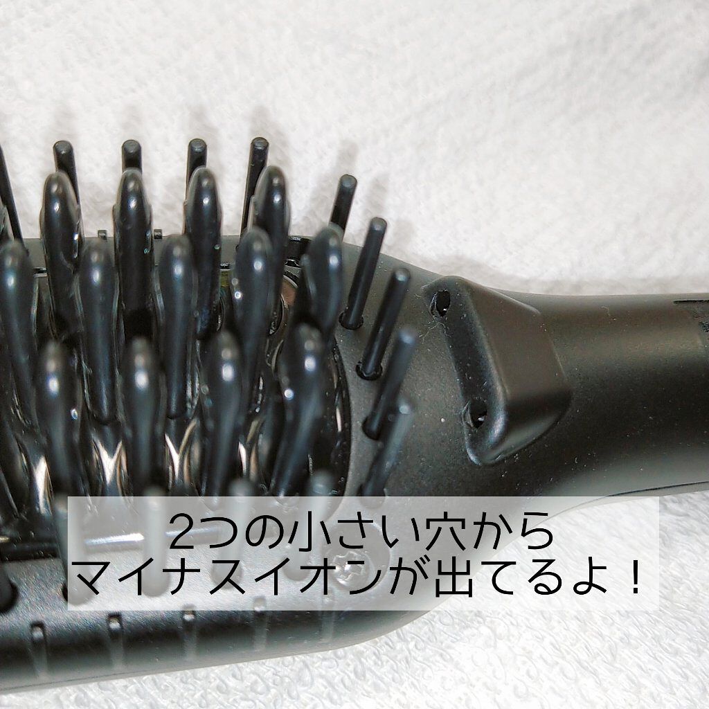 スタイリッシュ コンパクトイオンヒートブラシ MHB-3040-K/mod's hair/ヒートブラシを使ったクチコミ(3枚目)
