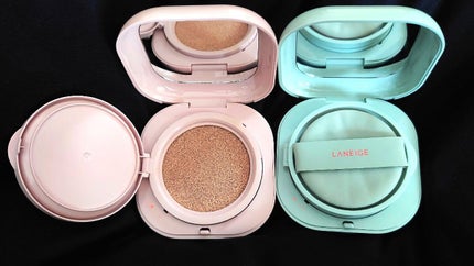 ネオクッション グロウ/LANEIGE/クッションファンデーションを使ったクチコミ(2枚目)