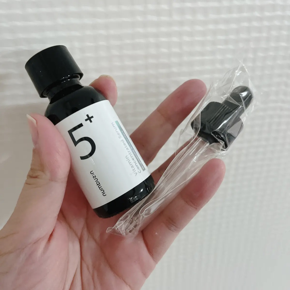 5番 白玉グルタチオンＣ美容液/numbuzin/美容液を使ったクチコミ（2枚目）