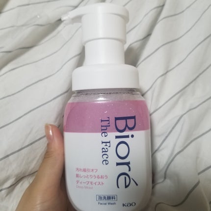 ビオレ ザフェイス 泡洗顔料 ディープモイスト/ビオレ/泡洗顔を使ったクチコミ(4枚目)