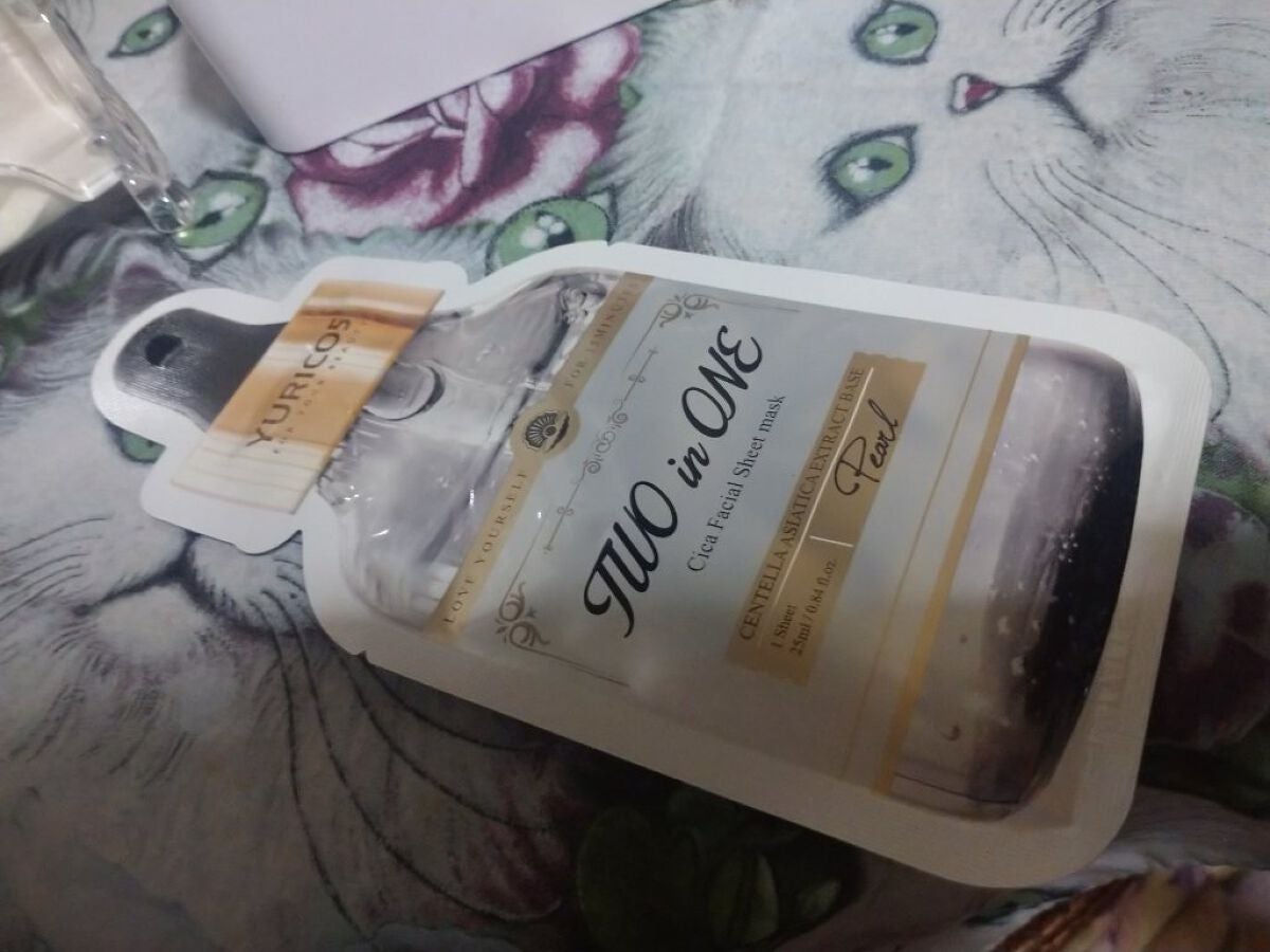 ユリコス 2in1 シカ フェイシャル シートマスク/YURICO5/シートマスク・パックを使ったクチコミ(1枚目)