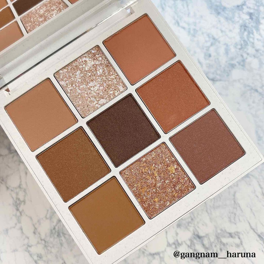 TERRAZZO Shadow palette 01/HOLIKA HOLIKA/アイシャドウパレットを使ったクチコミ（2枚目）