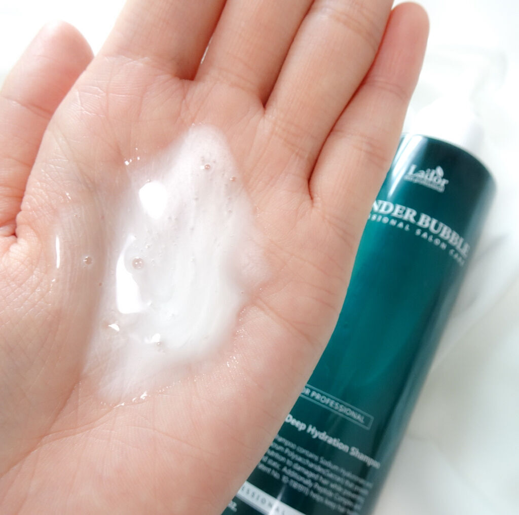 La'dor WONDER BUBBLE SHAMPOOのクチコミ「La'dor
WONDER BUBBLE SHAMPOO


乾燥してパサツキがちな髪に
水分.....」（3枚目）