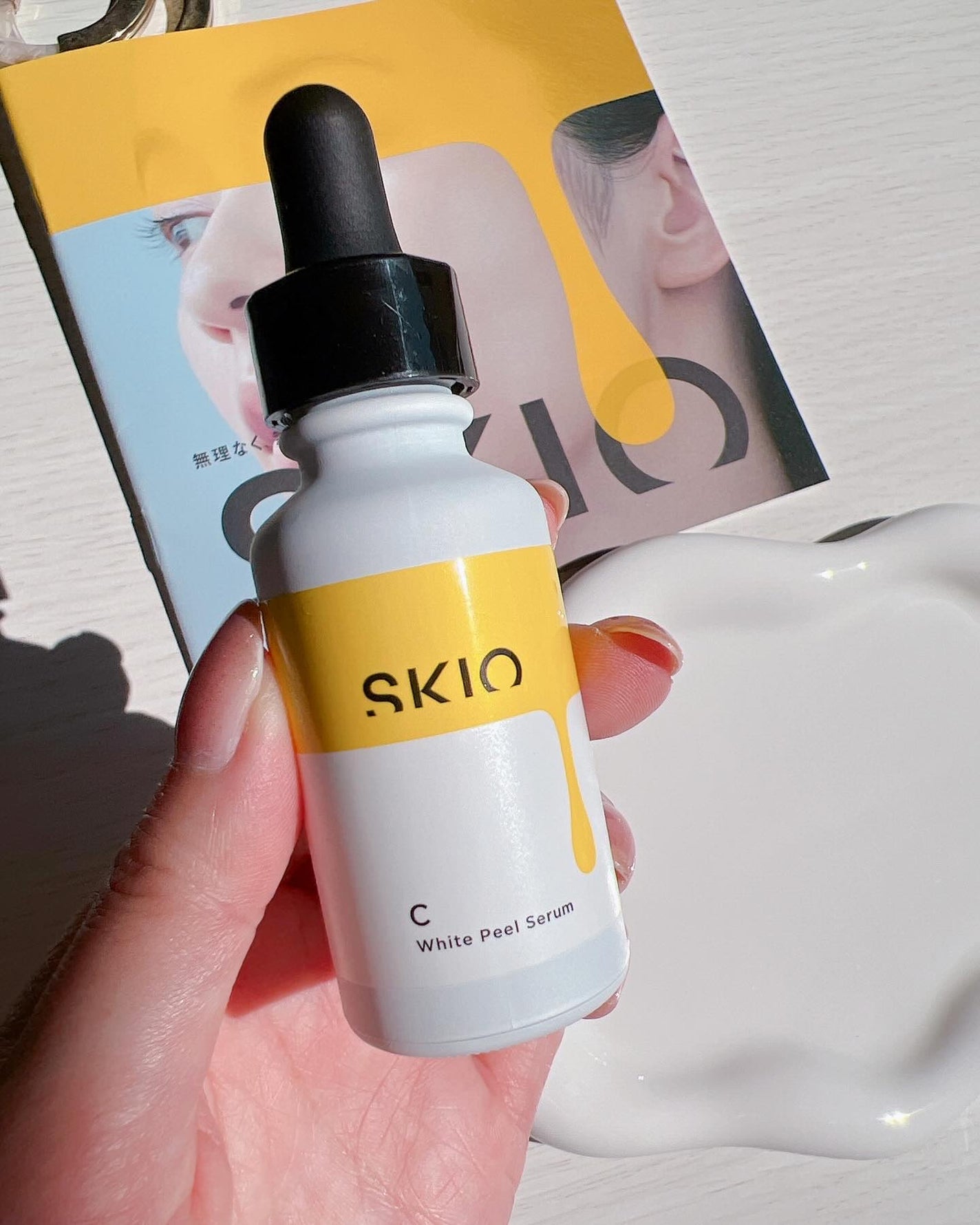VC ホワイトピールセラム/SKIO/ブースター・導入液を使ったクチコミ(7枚目)