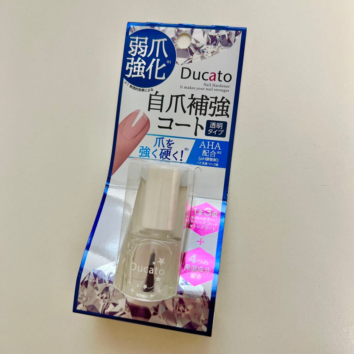 自爪補強コート/デュカート/ネイルベースコートを使ったクチコミ(4枚目)