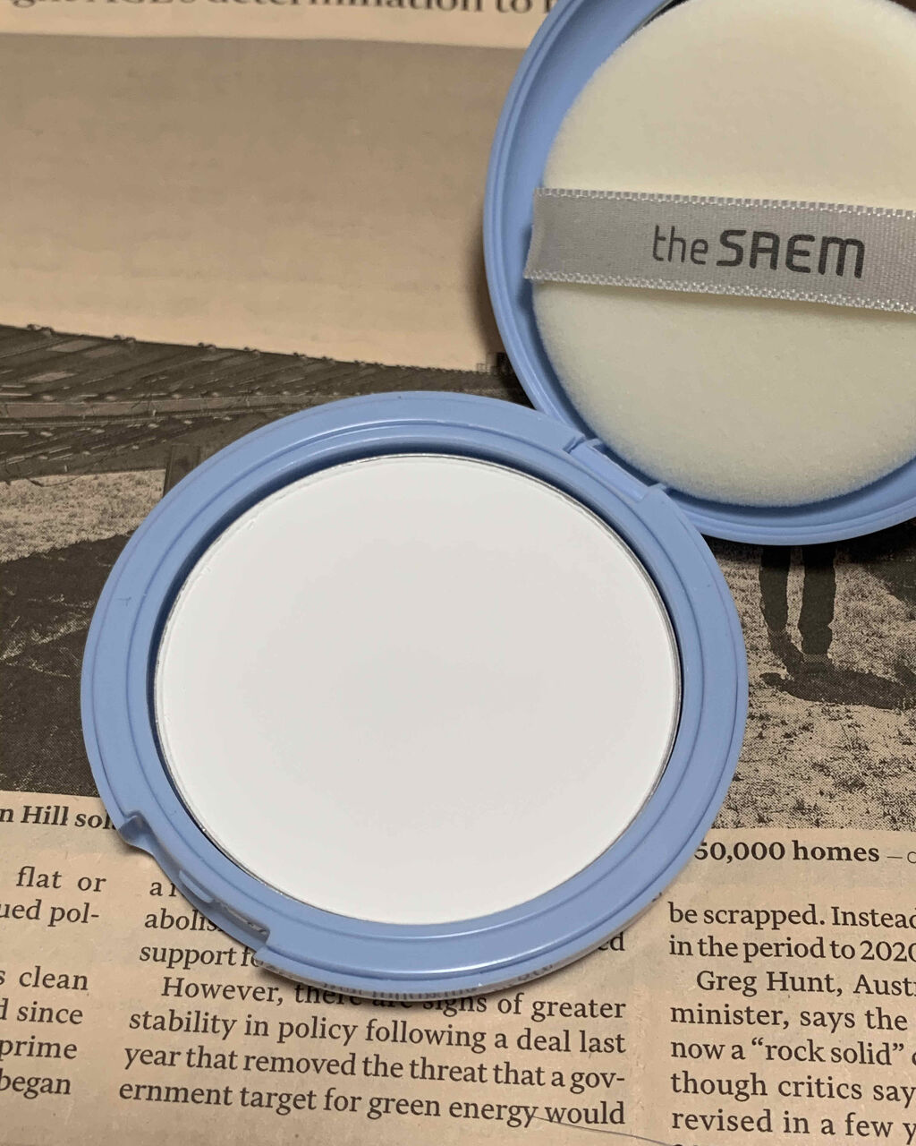 センムル パーフェクト ポア パクト/the SAEM/ルースパウダーを使ったクチコミ（2枚目）