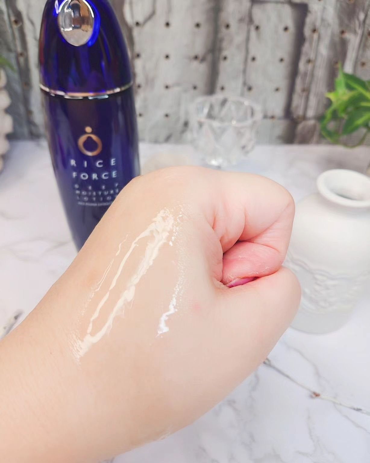 ディープモイスチュアローション/ライスフォース/化粧水を使ったクチコミ(3枚目)