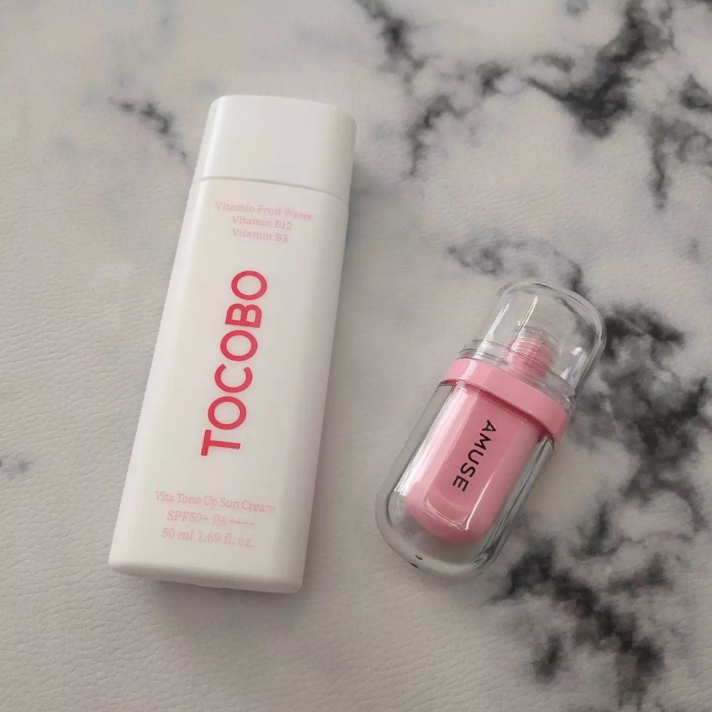 ジェルフィットティント/AMUSE/リップティントを使ったクチコミ（1枚目）