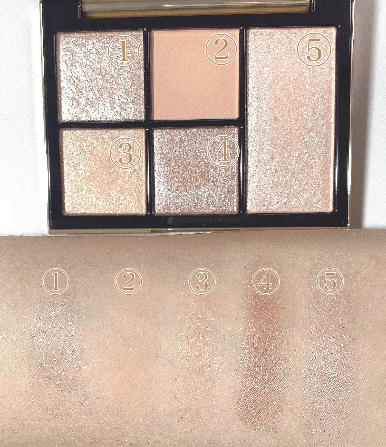 フェイス スタイリスト/SNIDEL BEAUTY/アイシャドウパレットを使ったクチコミ（2枚目）