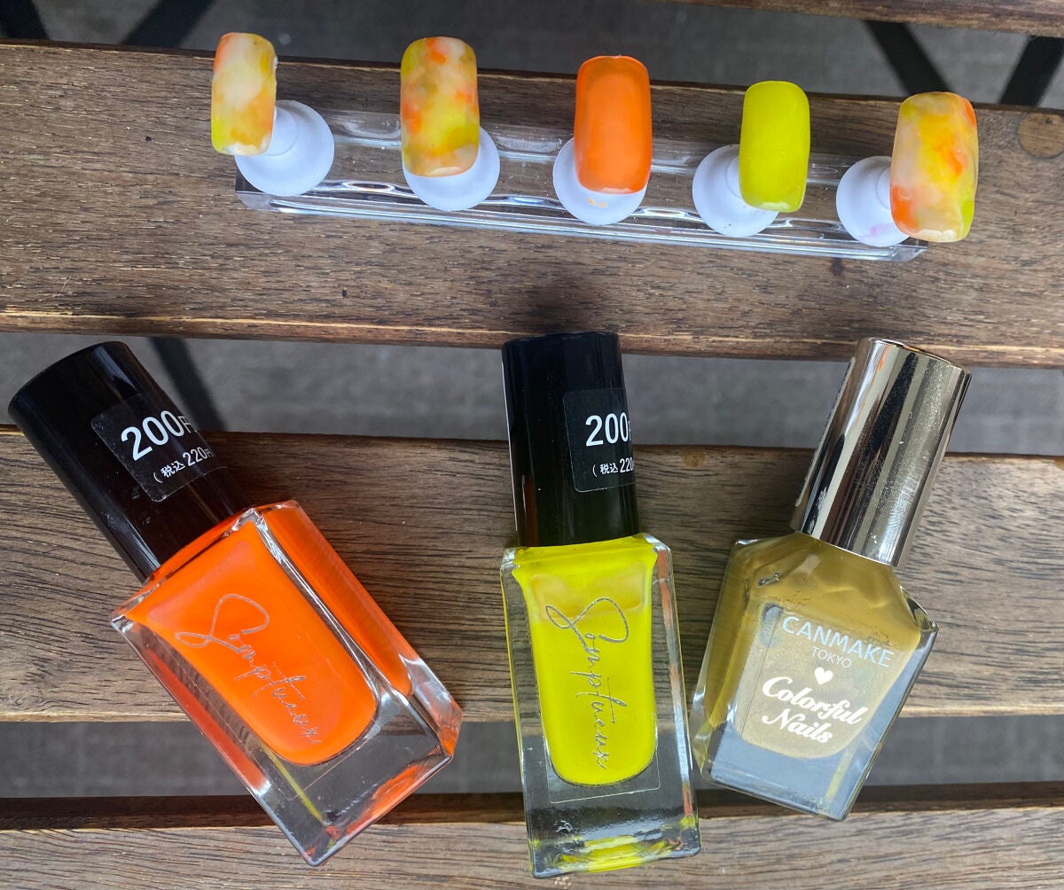 カラフルネイルズ/キャンメイク/マニキュアを使ったクチコミ(5枚目)