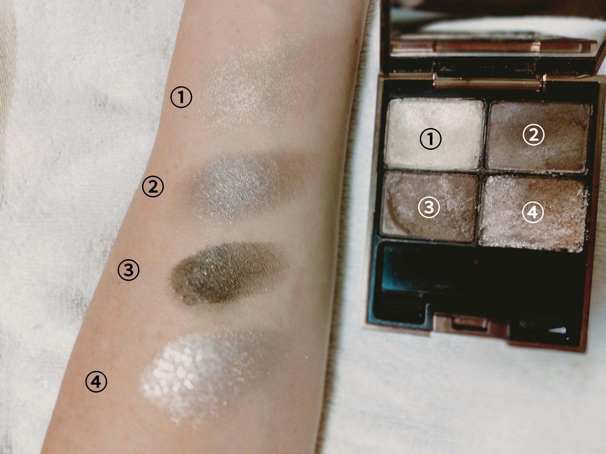 ライティングフォーアイズ/LUNASOL/アイシャドウパレットを使ったクチコミ（2枚目）