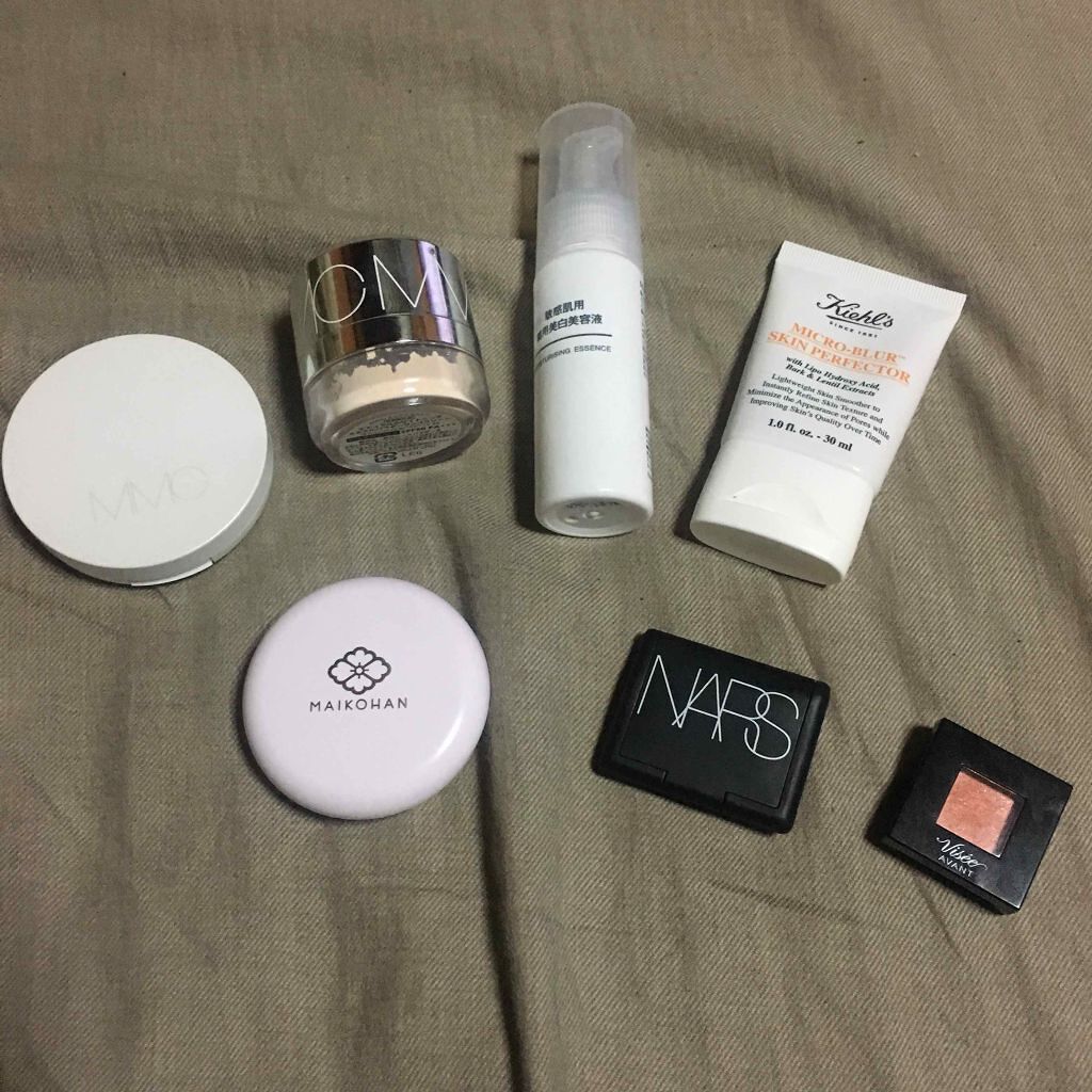 ナチュラルホワイトニング ミネラルパウダーサンスクリーン（ポンポンタイプ）/MiMC/日焼け止めパウダーを使ったクチコミ（1枚目）