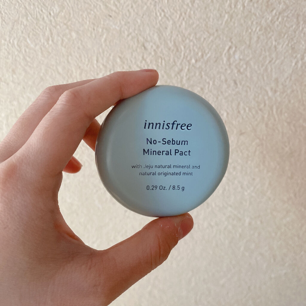 ノーセバム ミネラルパクト N/innisfree/プレストパウダーを使ったクチコミ（2枚目）
