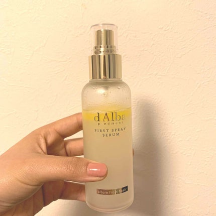 ダルバ ホワイトトリュフファーストスプレーセラム/ダルバ/ミスト状化粧水を使ったクチコミ(1枚目)
