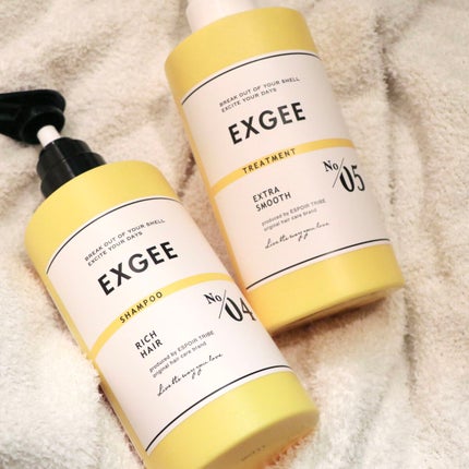 エグジー シャンプー/トリートメント/EXGEE/市販シャンプーを使ったクチコミ(1枚目)