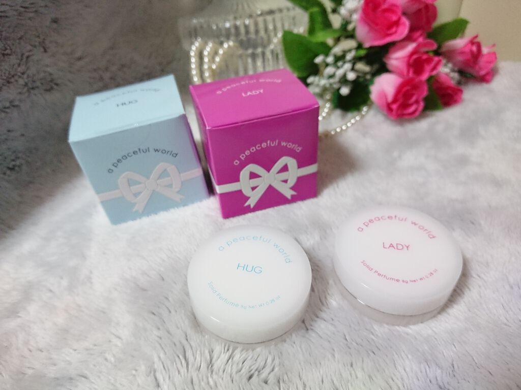 LADY ソリッドパフューム/a peaceful world/練り香水を使ったクチコミ(4枚目)