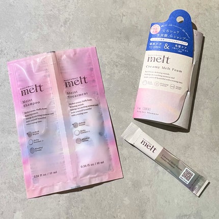 メルト クリーミーメルトフォーム/melt/市販シャンプーを使ったクチコミ(1枚目)