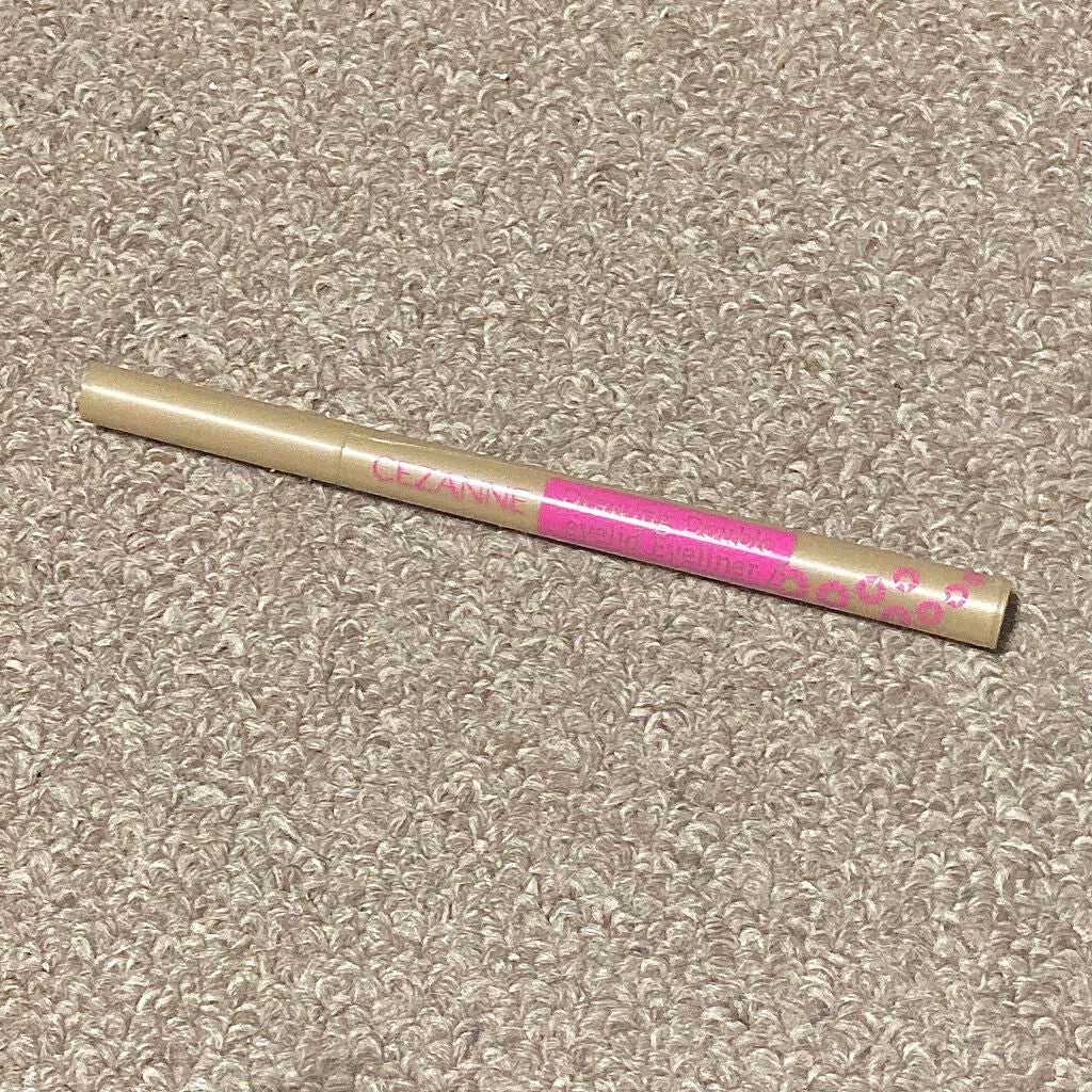 描くふたえアイライナー/CEZANNE/リキッドアイライナーを使ったクチコミ(1枚目)