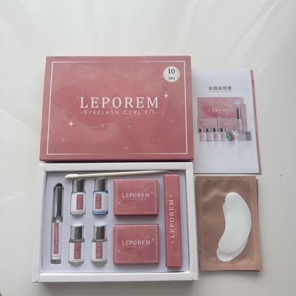 まつ毛パーマキット/LEPOREM/その他キットセットを使ったクチコミ(4枚目)