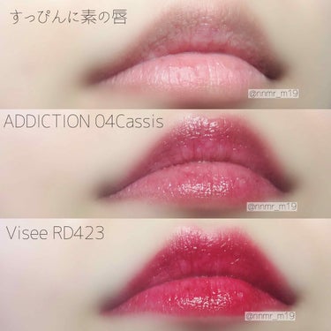 アディクション ザ リップスティック シアー/ADDICTION/口紅を使ったクチコミ（3枚目）