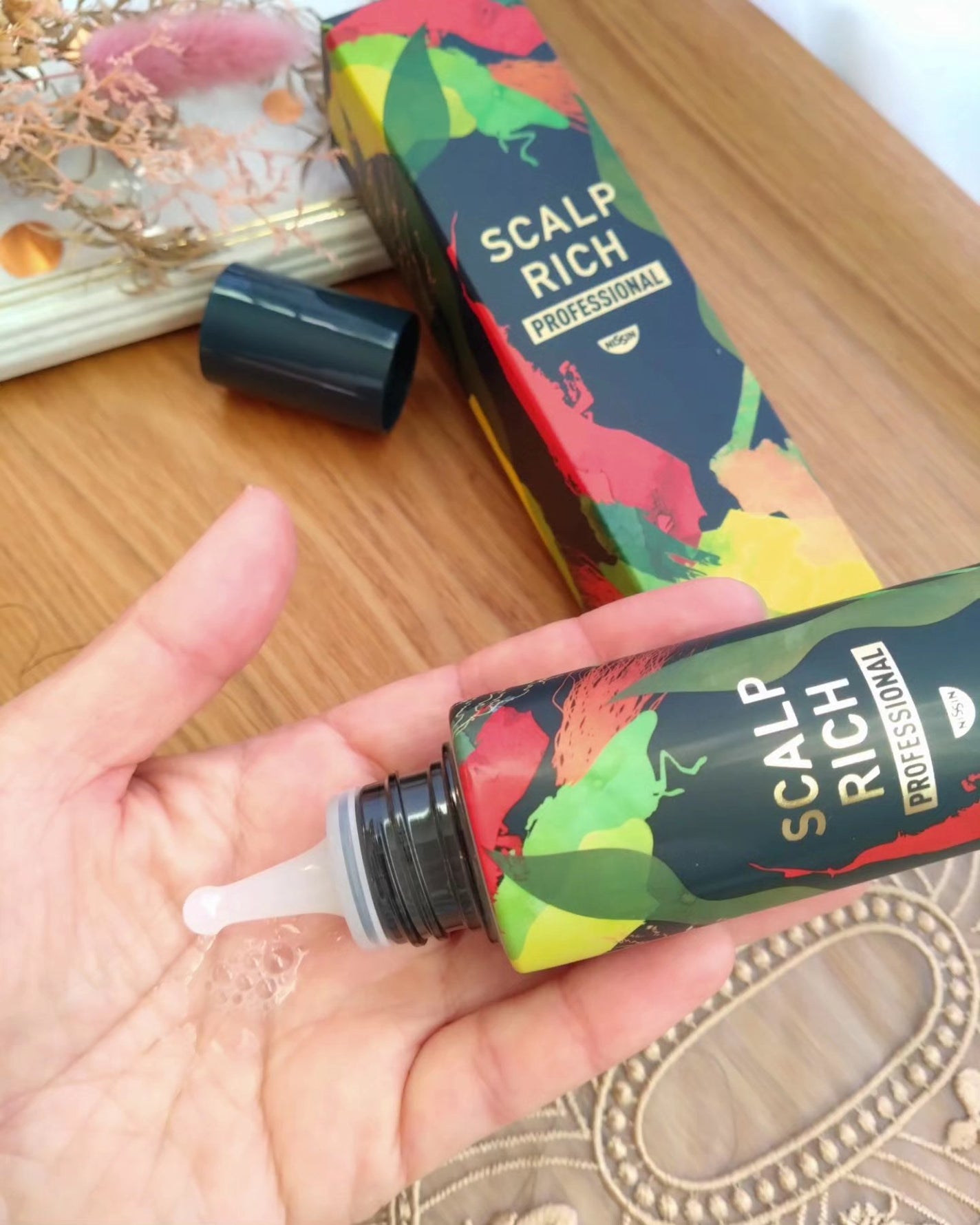 スカルプリッチ プロフェッショナル/日清食品/頭皮ローションを使ったクチコミ(2枚目)