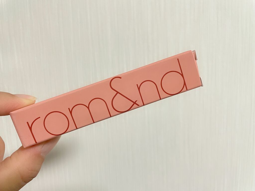 ジューシーラスティングティント/rom&nd/リップティントを使ったクチコミ（3枚目）