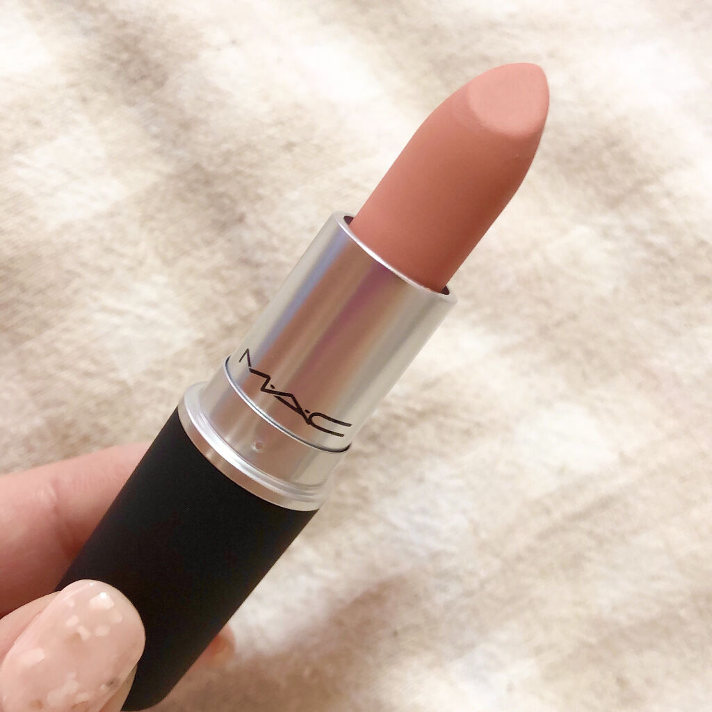 パウダーキス リップスティック スウィート, ノー シュガー/M・A・C/口紅を使ったクチコミ（1枚目）