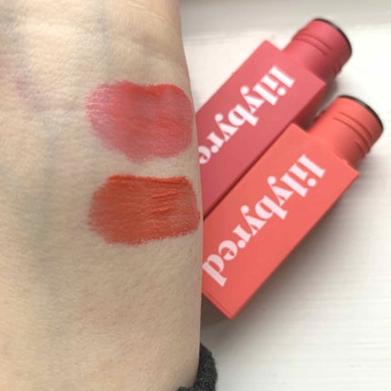 ブラッディライアー コーティングティント/lilybyred/リップティントを使ったクチコミ(3枚目)