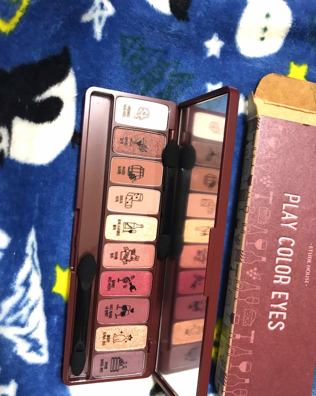 プレイカラー アイシャドウ/ETUDE/アイシャドウパレットを使ったクチコミ（1枚目）