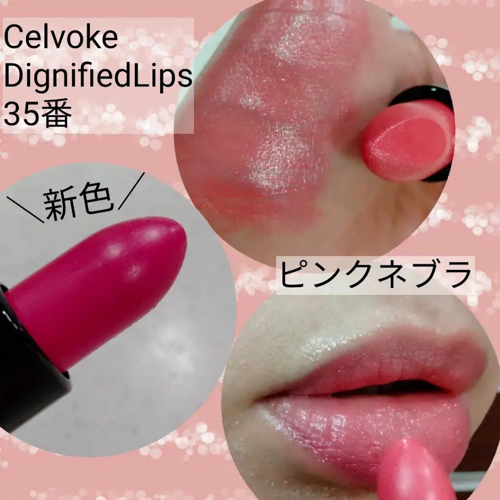ディグニファイド リップス/Celvoke/口紅を使ったクチコミ（2枚目）