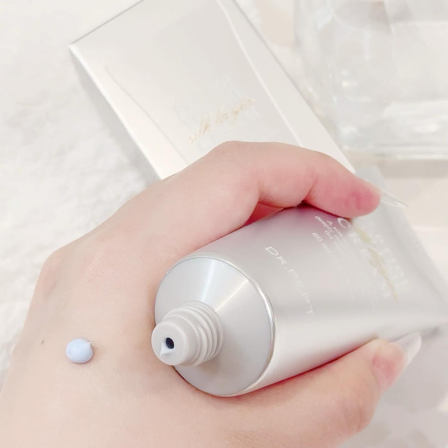 ペプチドボリュームシルクレイヤークリー厶/DR.PEPTI/フェイスクリームを使ったクチコミ(3枚目)