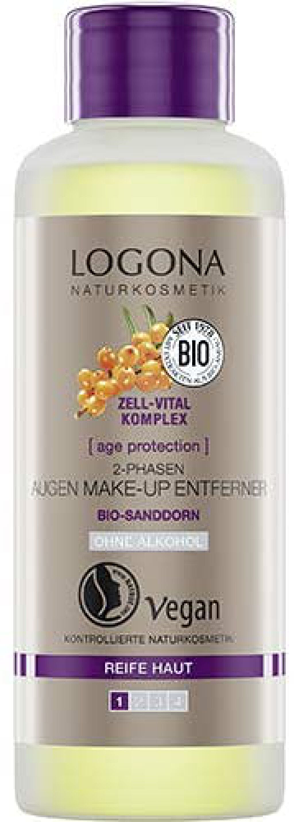ロゴナ エイジプロテクション 2フェーズ・アイメイクアップリムーバー