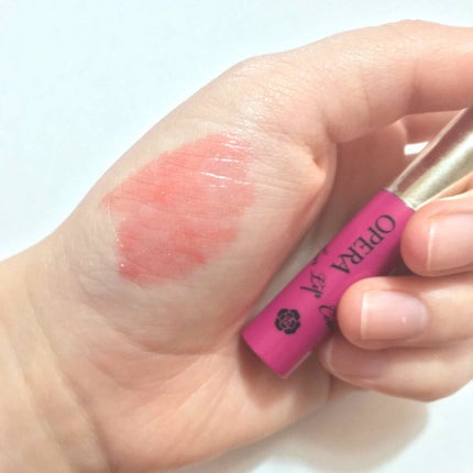 シアーリップカラー(旧)/OPERA/リップグロスを使ったクチコミ(2枚目)