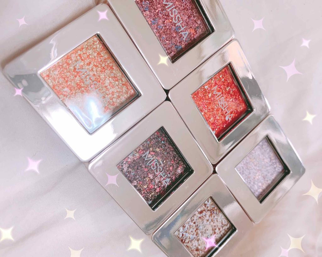 グリッタープリズム シャドウ/MISSHA/グリッターを使ったクチコミ（1枚目）