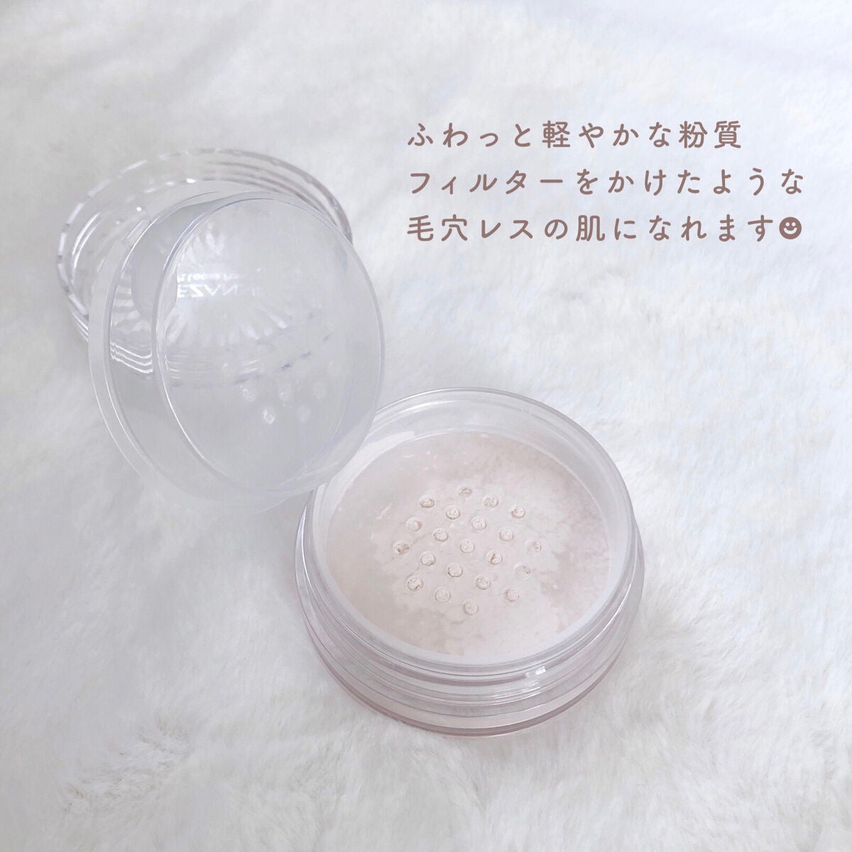 うるふわ仕上げパウダー/CEZANNE/ルースパウダーを使ったクチコミ(3枚目)