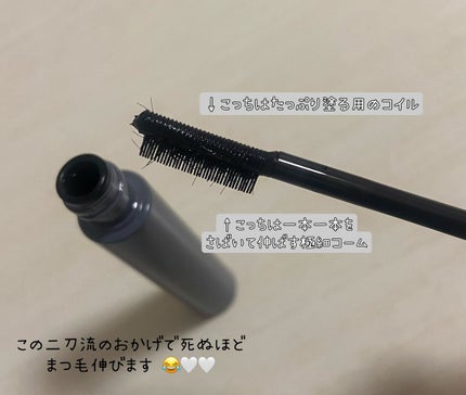 エテュセ アイエディション(マスカラベース)LE 01.シアーブラック(限定)/ettusais/マスカラ下地を使ったクチコミ(2枚目)