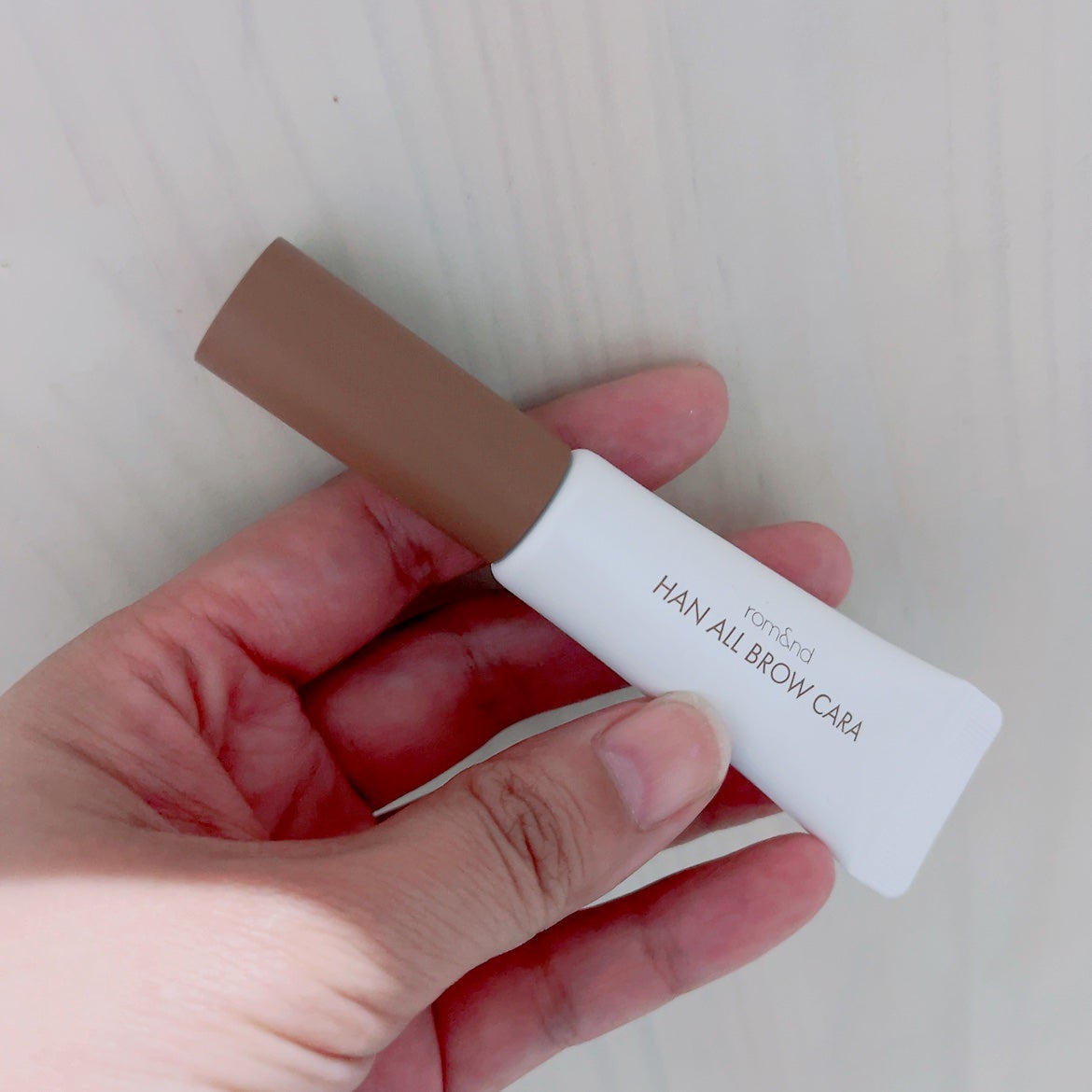 ハンオールブロウカラ/rom&nd/眉マスカラを使ったクチコミ(2枚目)