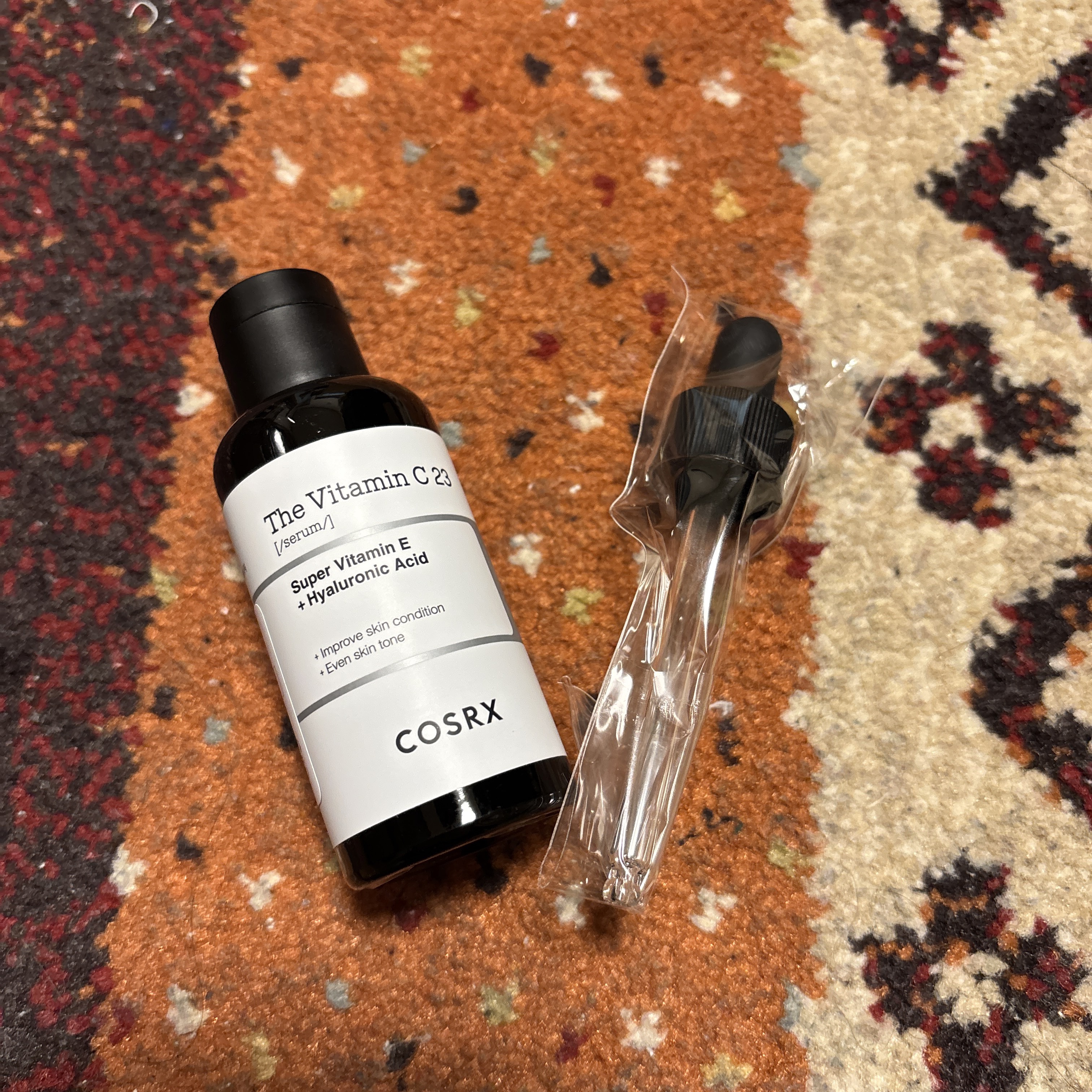 ✼••┈┈••✼••┈┈••✼••┈┈••✼••┈┈••✼
COSRX 
RXザ・ビタミンC23セラム
✼••┈┈••✼••┈┈••✼••┈┈••✼••┈┈••✼
ずっと気になっていて購入しました！
最近肌がくすんできているので期待を込めて