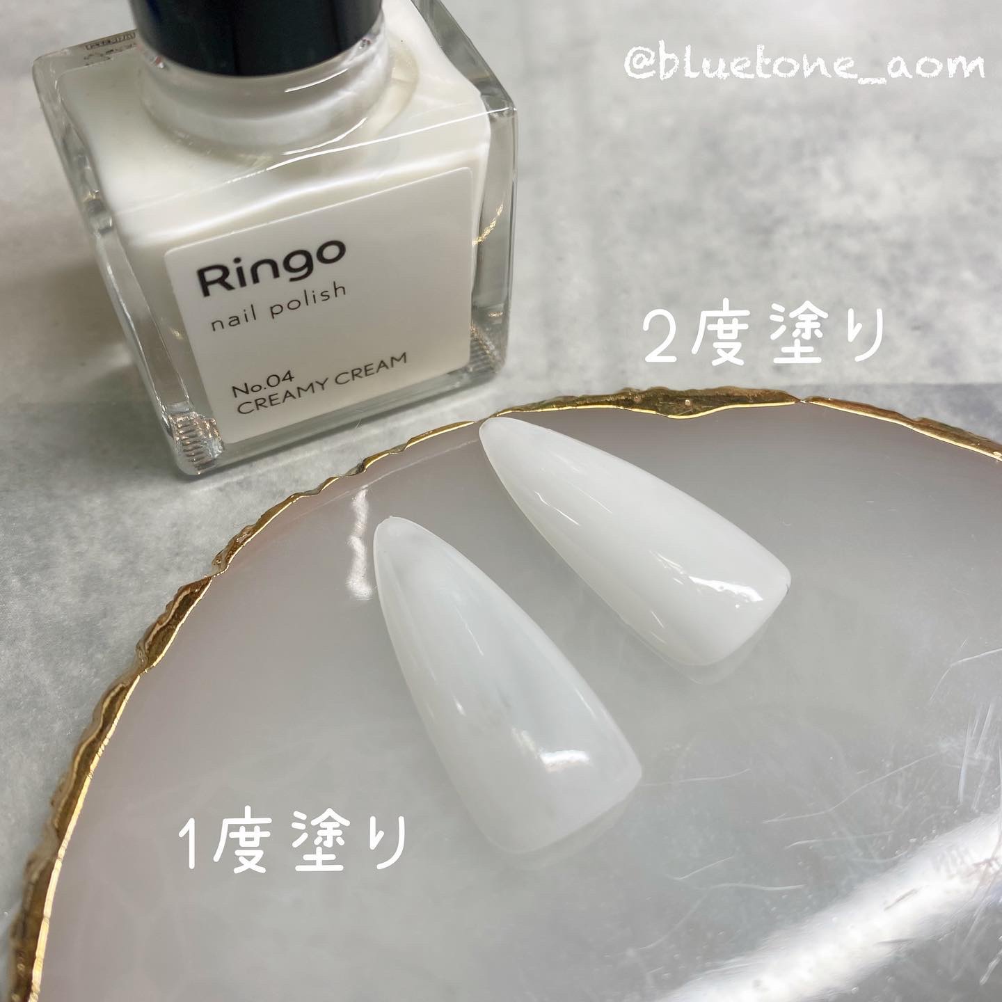 Ringo nailpolish /Ringo/マニキュアを使ったクチコミ（2枚目）